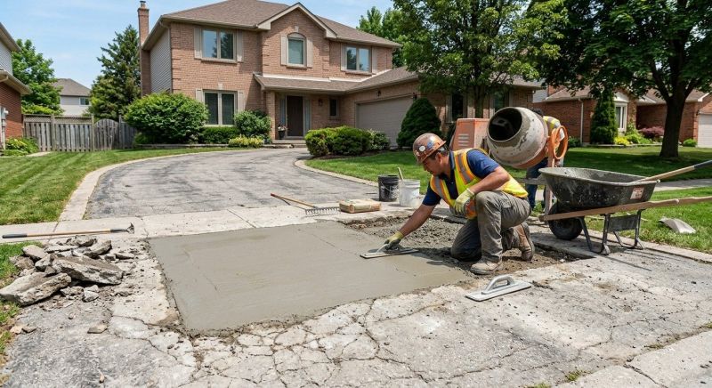 Concrete Driveway Installation Service